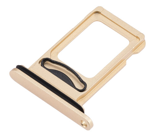 Tiroir double carte SIM pour iPhone XR (jaune) – Image 4
