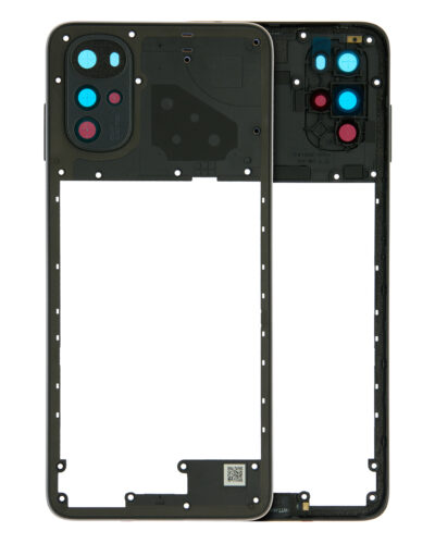 Mid-Frame Housing For Motorola Moto G22 (XT2231 / 2022) (Cosmic Black)