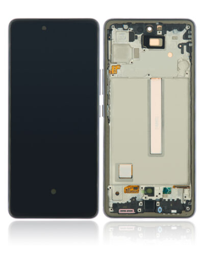 Écran OLED avec cadre pour Samsung Galaxy A53 5G (A536 / 2022) (Remis à neuf) (Noir) – Image 3