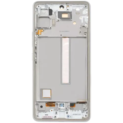 Bloc écran OLED avec cadre pour Samsung Galaxy A53 5G ( A536 / 2022) (6.36") (compatible qualité supérieure) (blanc) – Image 5
