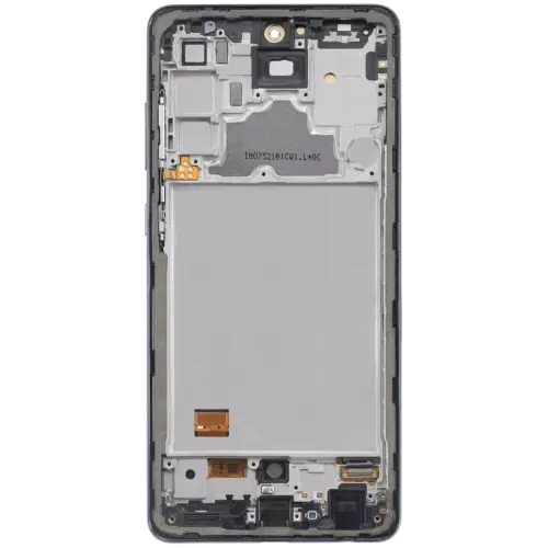 Bloc écran OLED avec cadre pour Samsung Galaxy A72 (A725 / 2021) (compatible qualité supérieure) (Awesome Black) – Image 4