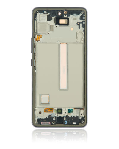 Bloc écran OLED avec cadre pour Samsung Galaxy A53 5G (A536 / 2022) (Service Pack) (noir) – Image 3