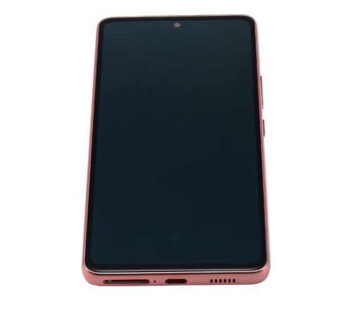 Bloc écran OLED avec cadre pour Samsung Galaxy A53 5G (A536 / 2022) (Service Pack) (Peach) – Image 8