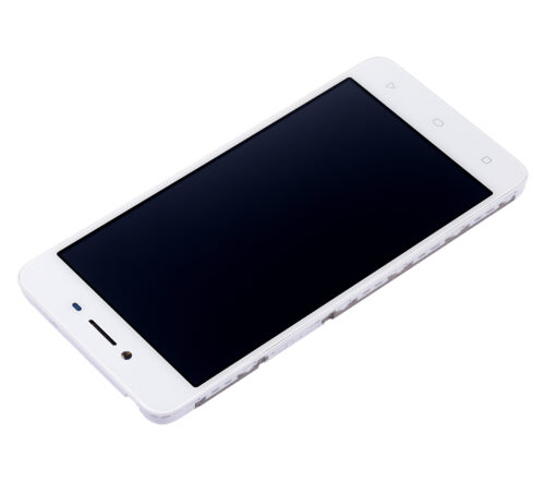 Écran LCD avec cadre pour OPPO A37 (reconditionné) (blanc) – Image 6