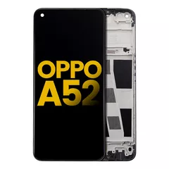 Écran LCD complet avec cadre pour OPPO A52 / A72 / A92 (reconditionné) (toutes couleurs)
