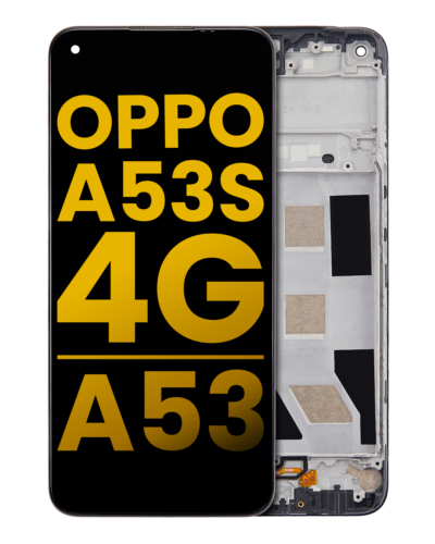Écran LCD complet avec cadre pour OPPO A53S 4G / A53 (reconditionné) (toutes couleurs) – Image 6