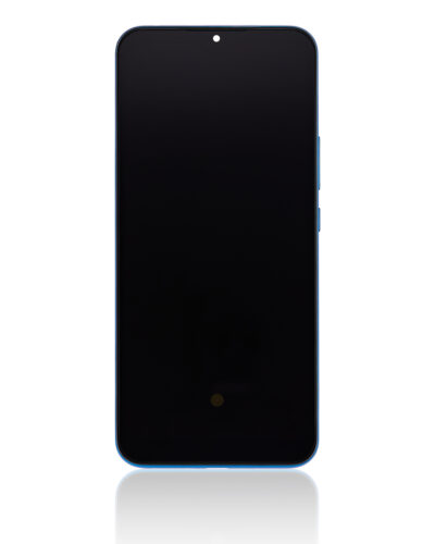 OLED Assembly With Frame For Xiaomi Mi 10 Lite 5G (Aftermarket Plus) (Aurora Blue) – Image 4
