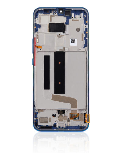 OLED Assembly With Frame For Xiaomi Mi 10 Lite 5G (Aftermarket Plus) (Aurora Blue) – Image 5