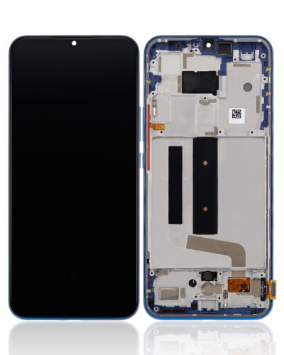 OLED Assembly With Frame For Xiaomi Mi 10 Lite 5G (Refurbished) (Aurora Blue) – Image 2