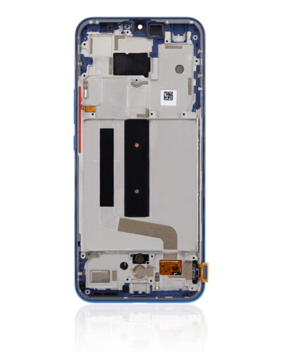 OLED Assembly With Frame For Xiaomi Mi 10 Lite 5G (Refurbished) (Aurora Blue) – Image 4