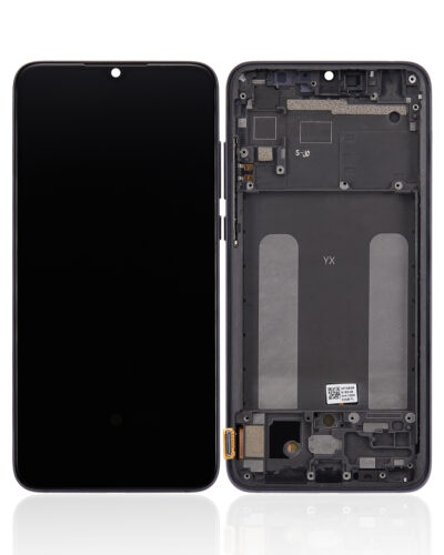 Bloc écran OLED avec cadre pour Xiaomi Mi 9 Lite / CC9 (reconditionné) (Onyx Gray) – Image 2