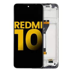 LCD Assembly With Frame For Xiaomi Redmi 10 (2021) (Aftermarket Plus) (All Colors)