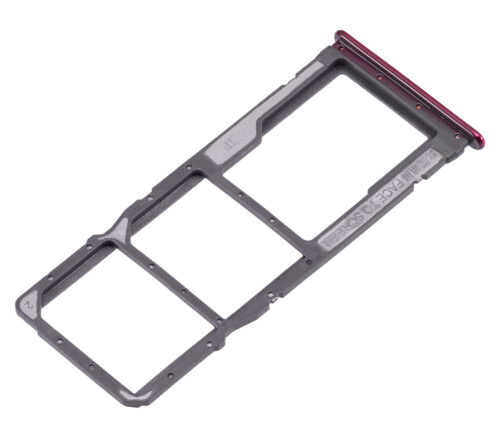 Tiroir double carte SIM pour Xiaomi Redmi 7 / 7 Pro (Rouge lunaire) – Image 4