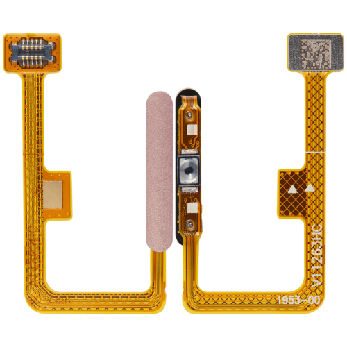 Lecteur d'empreintes digitales avec câble flexible pour Xiaomi Mi 11 Lite (rose pêche) – Image 2