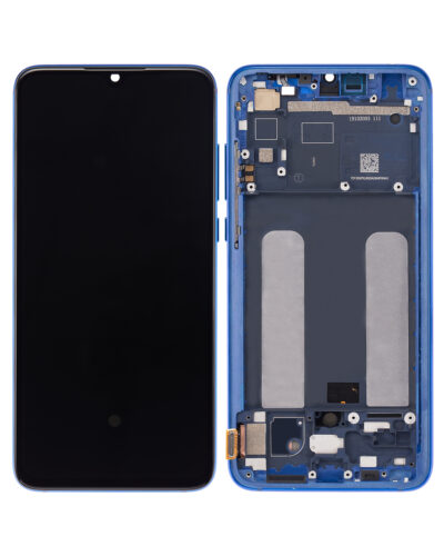 Bloc écran OLED avec cadre pour Xiaomi Mi 9 Lite / CC9 (reconditionné) (Aurora Blue) – Image 2