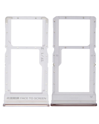 Tiroir double carte SIM pour Xiaomi Redmi Poco X3 / X3 Pro (bronze métallisé) – Image 2