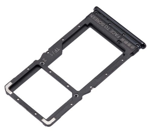 Tiroir double carte SIM pour Xiaomi Redmi Poco X3 / X3 Pro (Noir fantôme) – Image 4