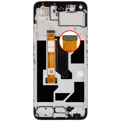 Écran LCD avec cadre pour OPPO A36 / A76 (reconditionné) (toutes couleurs) – Image 4