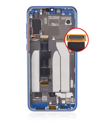 OLED Assembly With Frame For Xiaomi Mi 9 SE (Refurbished) (Blue) – Image 4