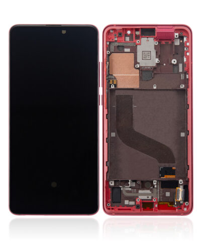 OLED Assembly With Frame For Xiaomi Mi 9T / 9T Pro / K20 / K20 Pro (Refurbished) (Flame Red) – Image 2