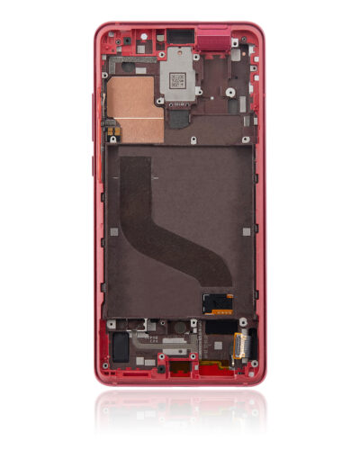 OLED Assembly With Frame For Xiaomi Mi 9T / 9T Pro / K20 / K20 Pro (Refurbished) (Flame Red) – Image 4