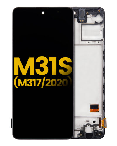Écran OLED avec cadre pour Samsung Galaxy M31S (M317 / 2020) (Remis à neuf) (Toutes les couleurs) – Image 3