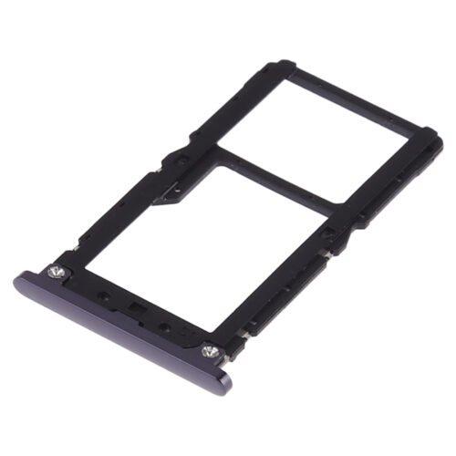 Dual Sim Card Tray For Xiaomi Mi 8 Lite (Midnight Black) – Image 2
