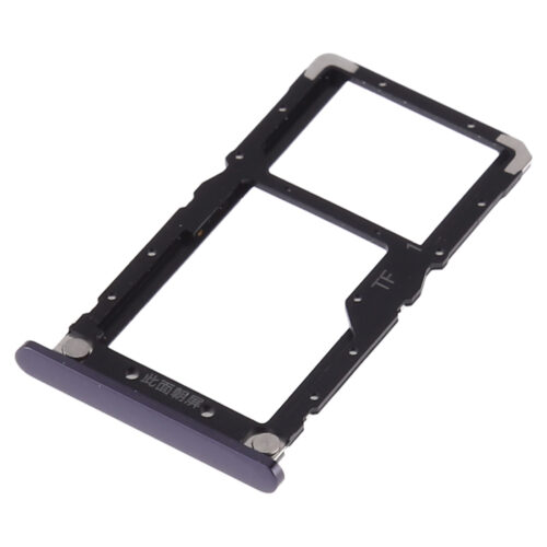 Dual Sim Card Tray For Xiaomi Mi 8 Lite (Midnight Black) – Image 3