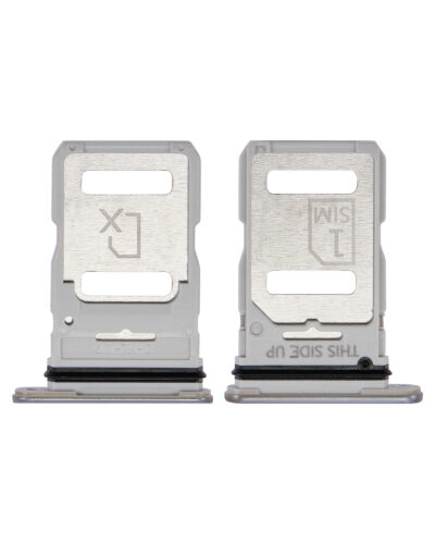 Tiroir pour carte SIM unique pour Motorola Edge 30 (XT2203 / 2022) (Argent Supermoon) – Image 2