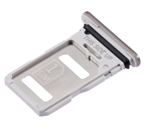 Tiroir pour carte SIM unique pour Motorola Edge 30 (XT2203 / 2022) (Argent Supermoon) – Image 5