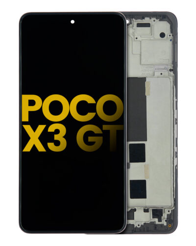 LCD Assembly With Frame For Xiaomi Poco X3 GT (Refurbished) (All Colors) – Image 2
