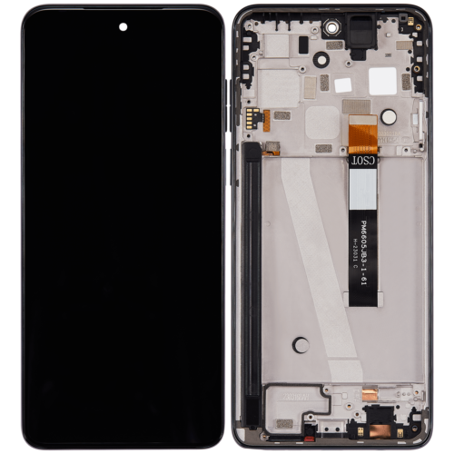 Écran LCD complet avec cadre pour Motorola Moto G Stylus 5G (XT2315 / 2023) (reconditionné) (Cosmic Black) – Image 2