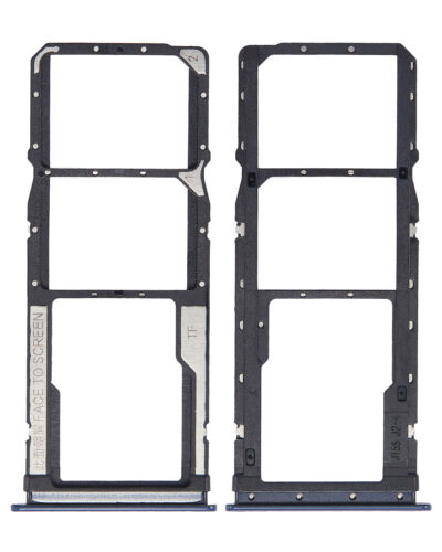 Tiroir double carte SIM pour Xiaomi Redmi 10X 4G / Note 9 (Bleu) – Image 2