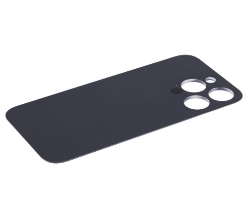 Verre arrière avec adhésif 3M pour iPhone 14 Pro (sans logo / grand trou pour la caméra) (violet foncé) – Image 6