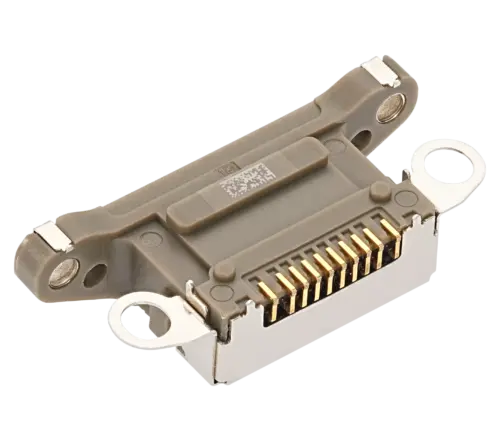 Port de chargement uniquement pour iPhone 14 Pro / 14 Pro Max (Or) (Lot de 10) – Image 5