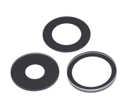 Lentille de caméra arrière (verre uniquement) avec adhésif pour iPhone 14 Pro / 14 Pro Max (ensemble de 3 pièces) (véritable saphir) (premium) – Image 6