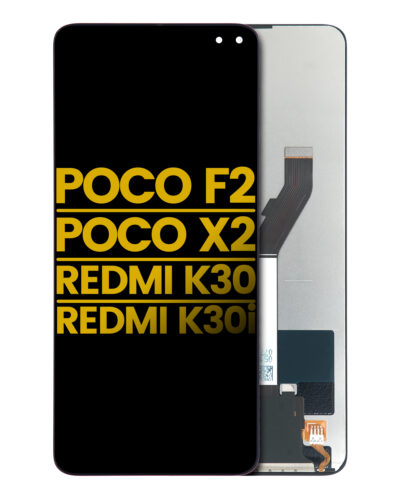 Écran LCD sans cadre pour Xiaomi Poco F2 / X2 / Xiaomi Redmi K30 / K30i (reconditionné) (toutes couleurs)