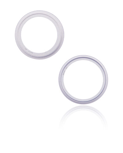 Cadre de caméra arrière uniquement pour iPhone 14 / 14 Plus (violet) (lot de 2) – Image 3