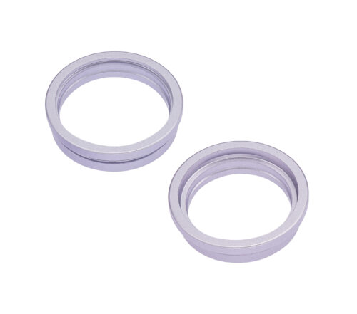 Cadre de caméra arrière uniquement pour iPhone 14 / 14 Plus (violet) (lot de 2) – Image 4