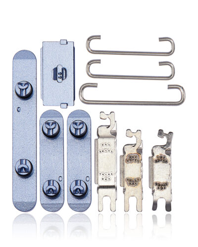 Boutons physiques (Marche/Arrêt / Volume / Interrupteur) pour iPhone 14 / 14 Plus (Bleu) – Image 3