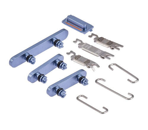 Boutons physiques (Marche/Arrêt / Volume / Interrupteur) pour iPhone 14 / 14 Plus (Bleu) – Image 5
