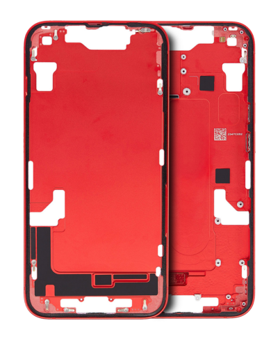 Mid-cadre châssis W/ Small Parts pour iPhone 14 (US Version) (Used OEM Pull: Grade A) (rouge) – Image 2