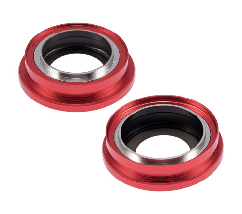 Back Camera Lens With Bracket & Bezel For iPhone 14 / 14 Plus (2 Piece Set) (Premium) (Red) – Image 5