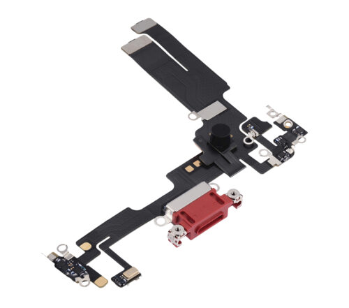 Câble flexible de port de charge pour iPhone 14 (premium) (Rouge) – Image 5