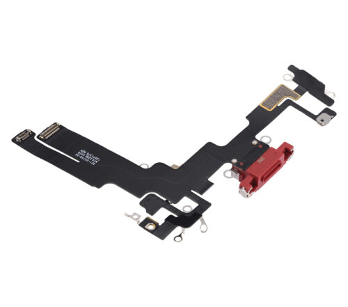 Câble flexible de port de charge pour iPhone 14 (premium) (Rouge) – Image 4