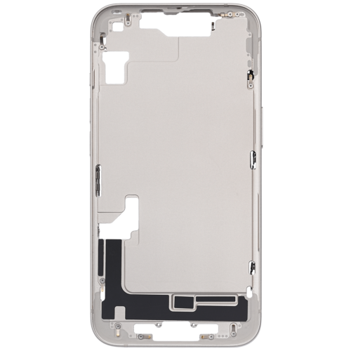 Boîtier intermédiaire avec petites pièces pour iPhone 14 (version US) (Pièce d'origine d'occasion : Grade B) (Starlight) – Image 3