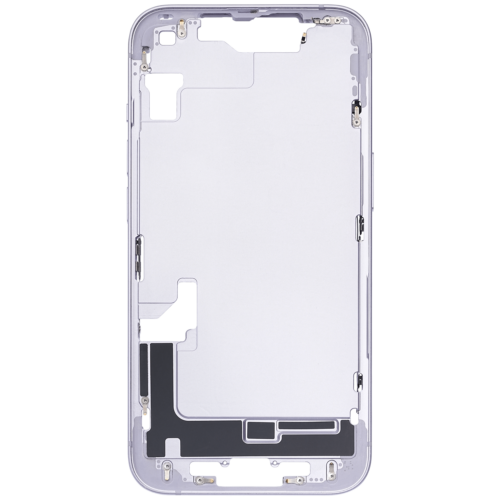 Mid-Frame Housing W/ Small Parts For iPhone 14 (US Version) (Used OEM Pull: Grade B) (Purple) – Image 3