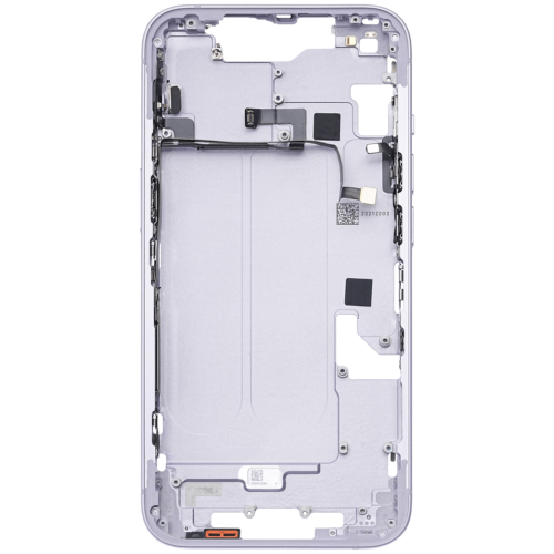Mid-Frame Housing W/ Small Parts For iPhone 14 (US Version) (Used OEM Pull: Grade B) (Purple) – Image 4