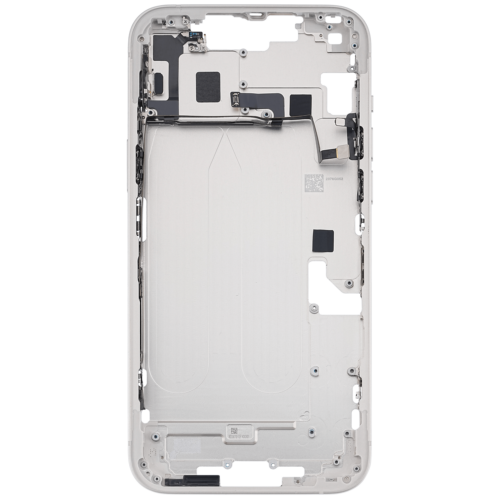 Boîtier intermédiaire avec petites pièces pour iPhone 14 Plus (version US) (Pièce d'origine d'occasion: Grade B) (lumière stellaire) – Image 4