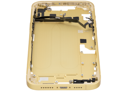 Mid-cadre châssis W/ Small Parts pour iPhone 14 Plus (US Version) (Used OEM Pull: Grade C) (jaune) – Image 8